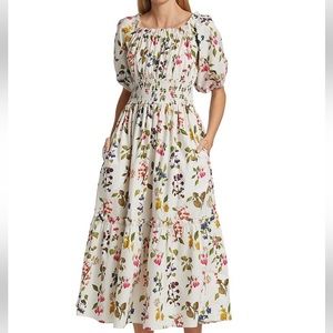 MIMI dress Botanical IVory